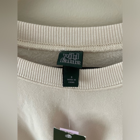 Wild Fable Ombré Dip Tie Dye Crewneck Pullover Sweatshirt Size Small NWT - Picture 5 of 6